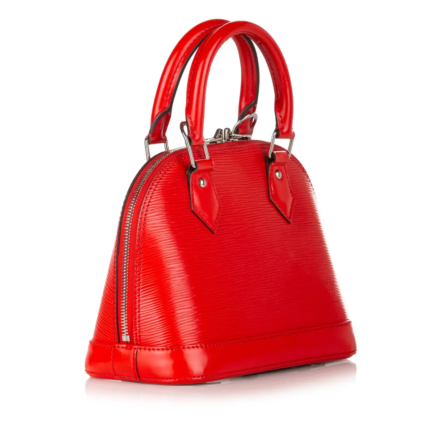 Louis Vuitton Alma BB Red Epi Handbag