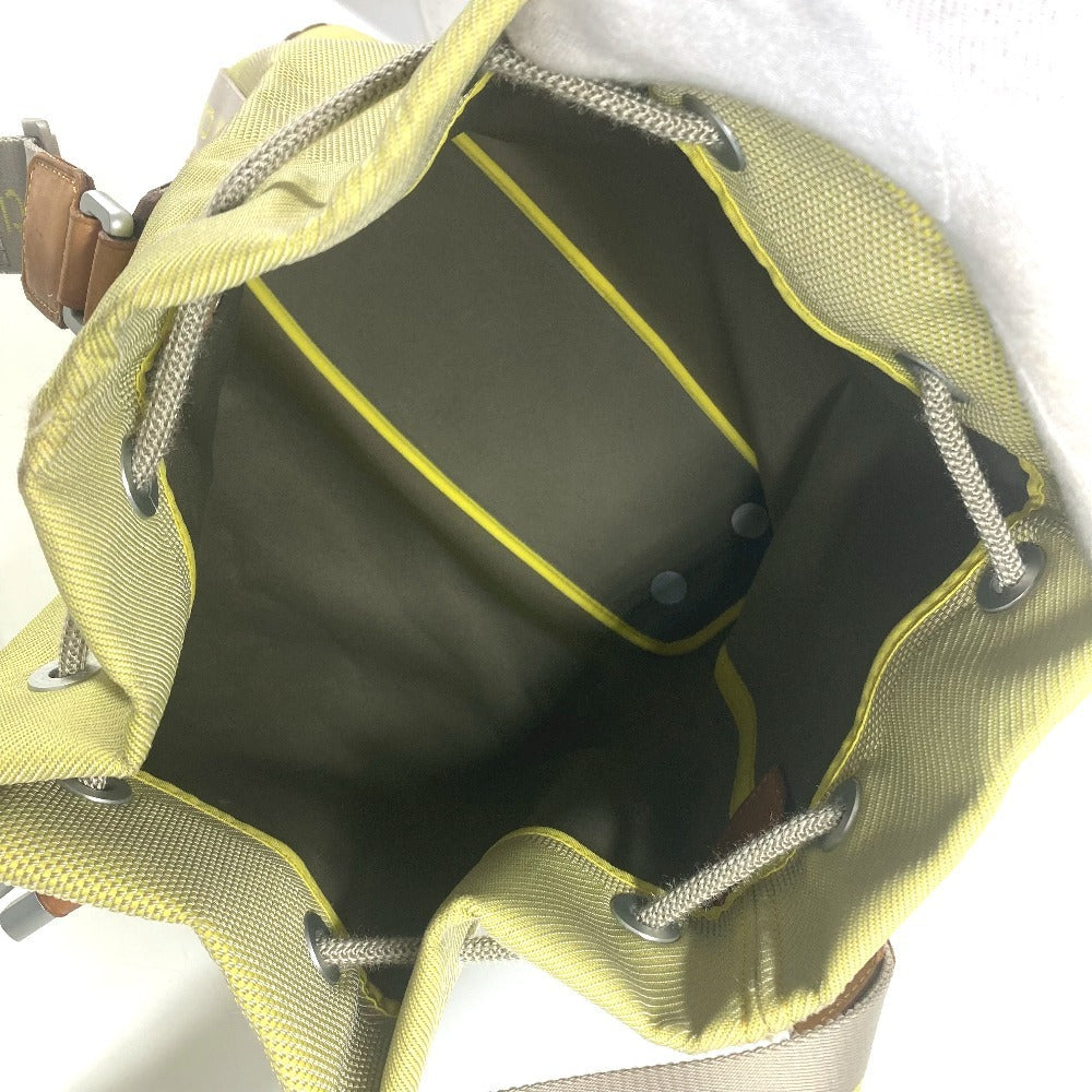 LOUIS VUITTON Shoulder Bag Damier Jean Canvas yellow LV Cup Damier Geant volunteer