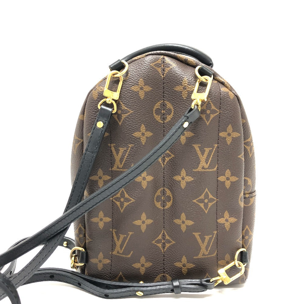 LOUIS VUITTON Backpack Monogram canvas Brown Palm Springs MINI Women