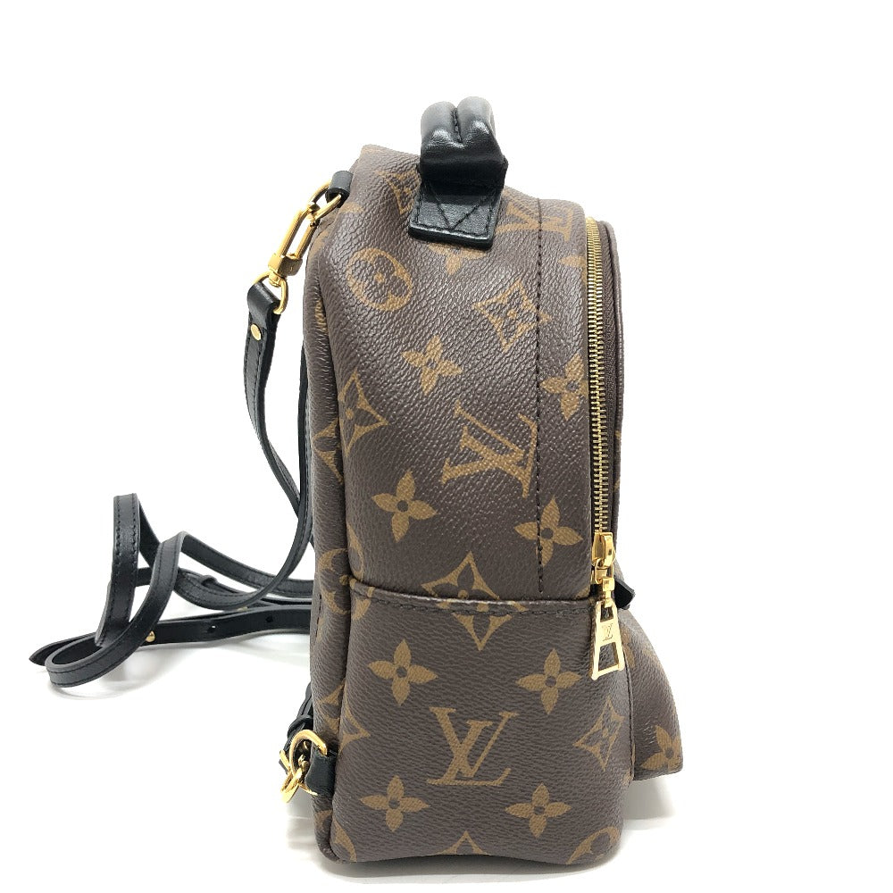 LOUIS VUITTON Backpack Monogram canvas Brown Palm Springs MINI Women