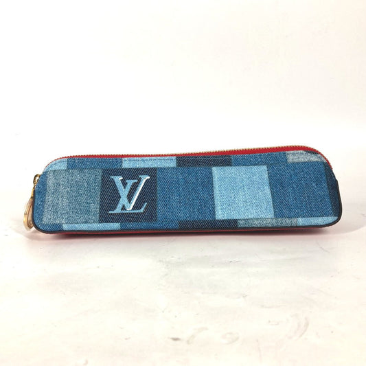 LOUIS VUITTON pencil case Monogram denim blue Monogram denim Truth Elizabeth Women