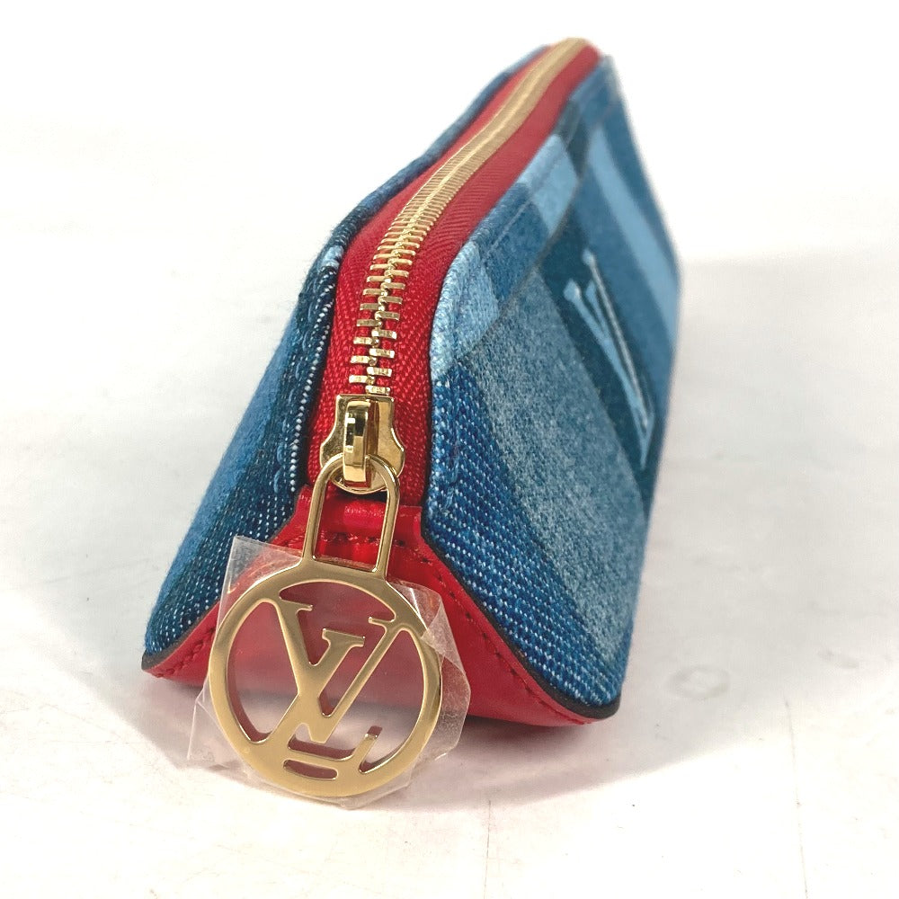 LOUIS VUITTON pencil case Monogram denim blue Monogram denim Truth Elizabeth Women