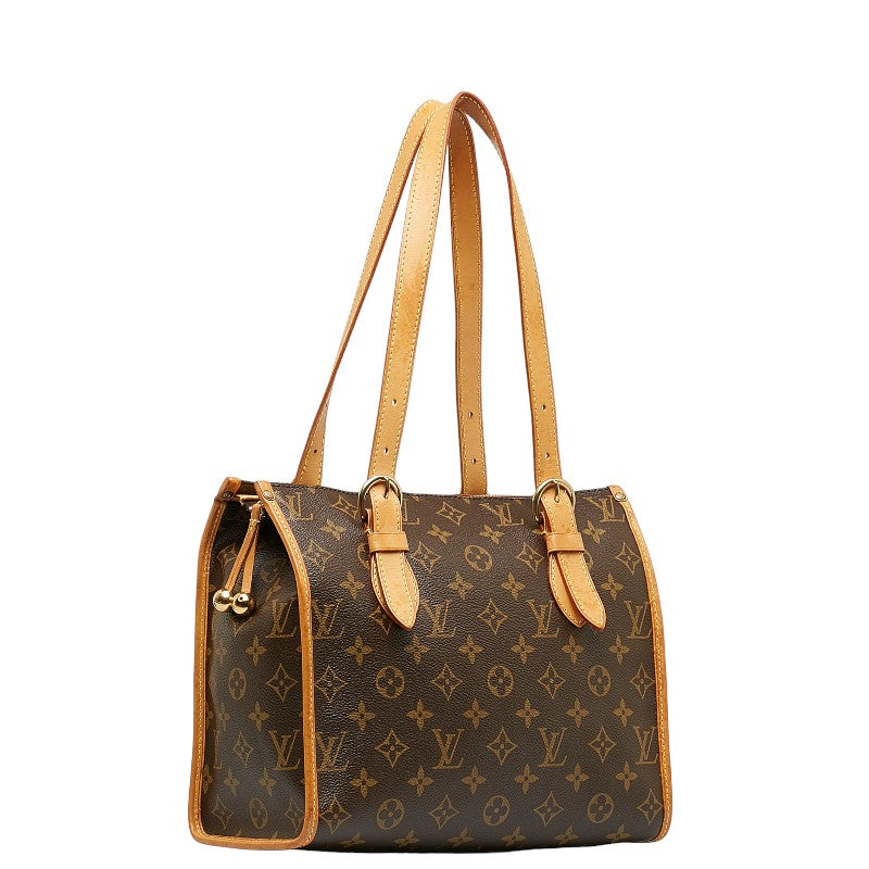 Louis Vuitton Monogram Popcorn Shoulder Bag Brown PVC Leather Louis Vuitton