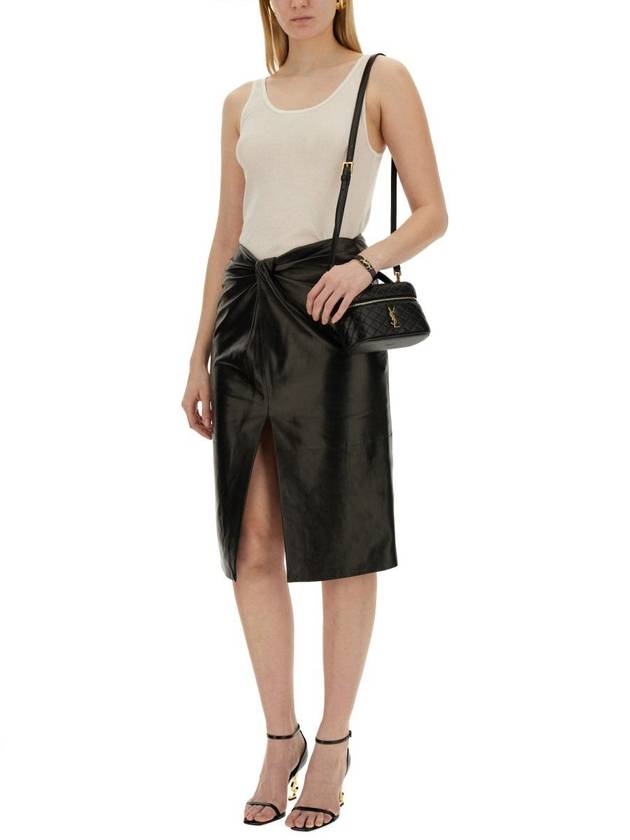 Luxury Saint Laurent Trending 2026 Cotton Rib Sleeveless