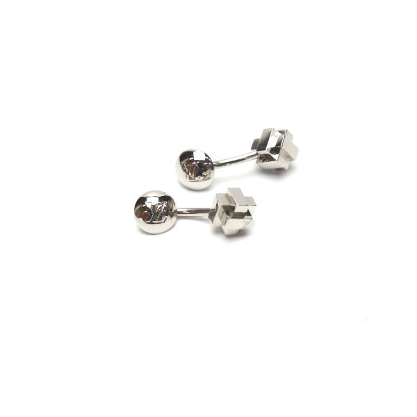 LOUIS VUITTON cuffs steel Silver cuffs mens