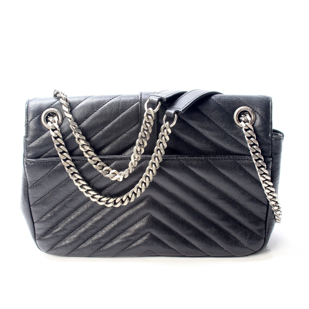 Saint Laurent Matelasse Crossbody Chevron Bag