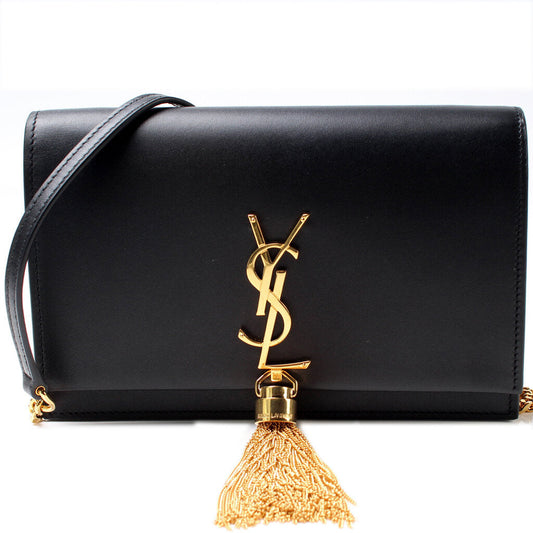 Saint Laurent Kate Tassel Chain Wallet Bag