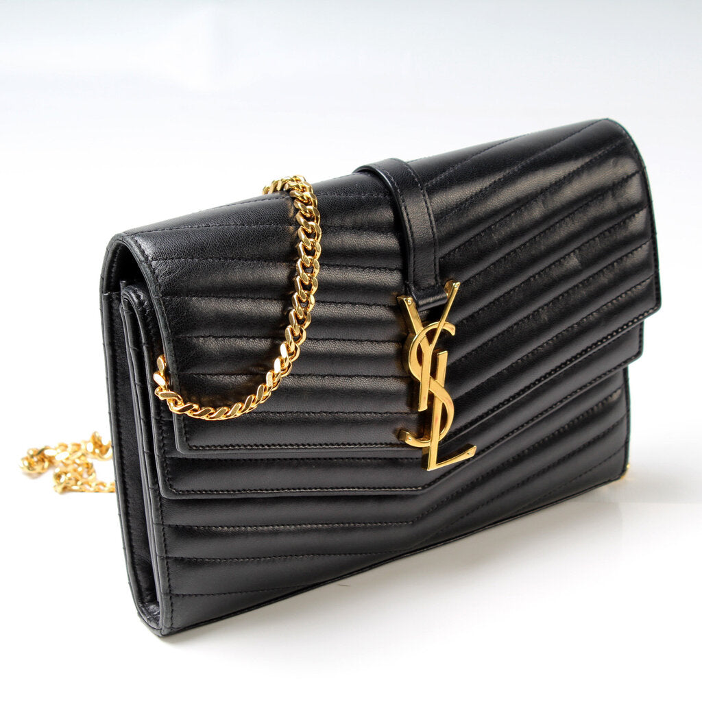 Saint Laurent Sulpice Chain Wallet Bag