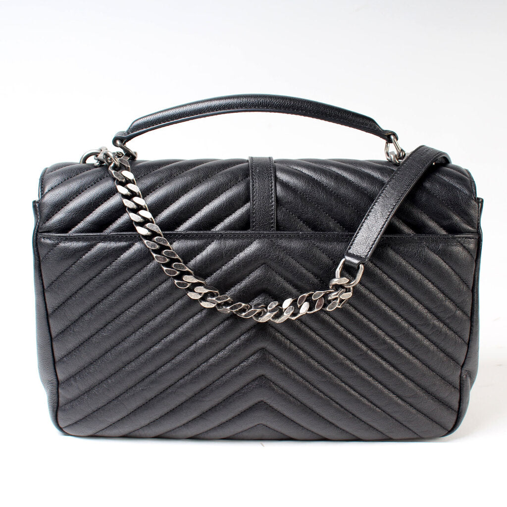 Saint Laurent College Large Stars 392738 Bag