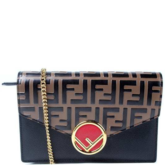 Fendi 1974 Embossed WOC Bag