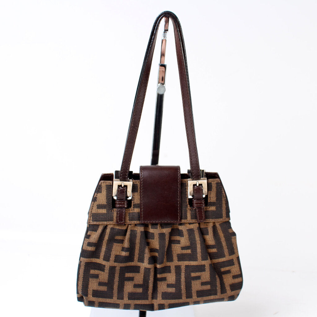 Fendi Micro Zucca Clasp Bag