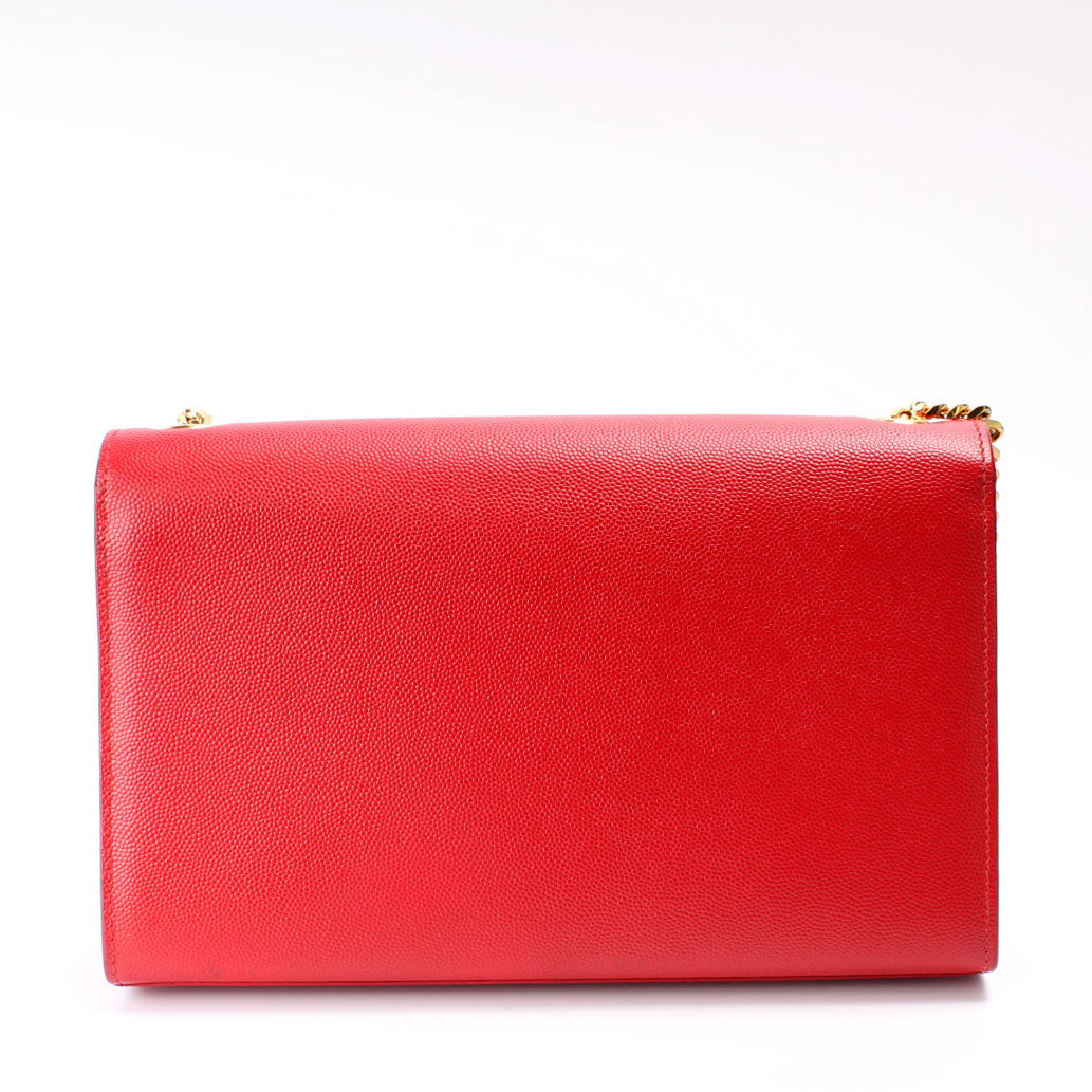 Saint Laurent Kate Satchel Grain Medium 364021 Bag