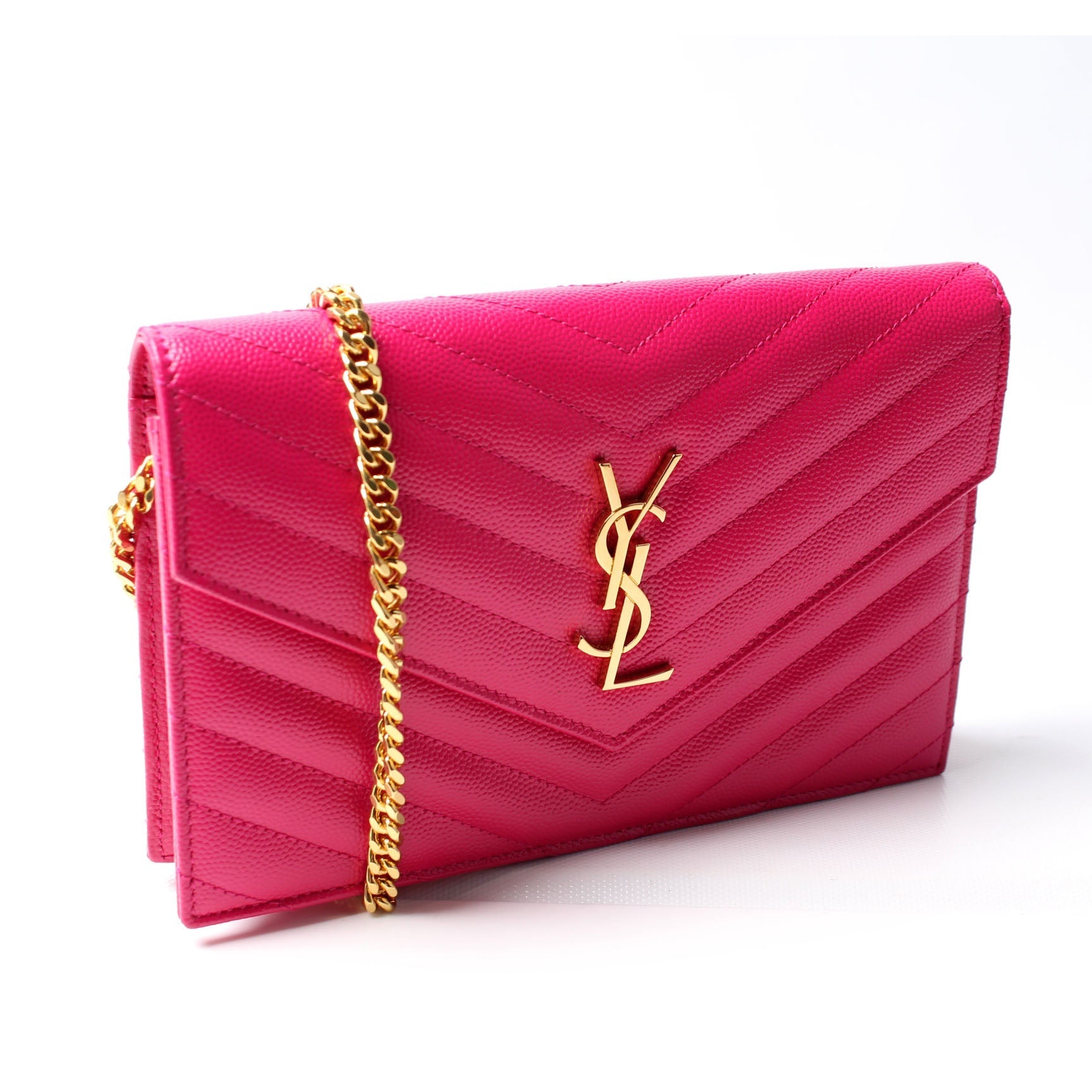 Saint Laurent Envelope Chain Wallet 393953 Bag