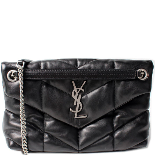 Saint Laurent Puffer Quilted Small Lambskin 577476 Bag