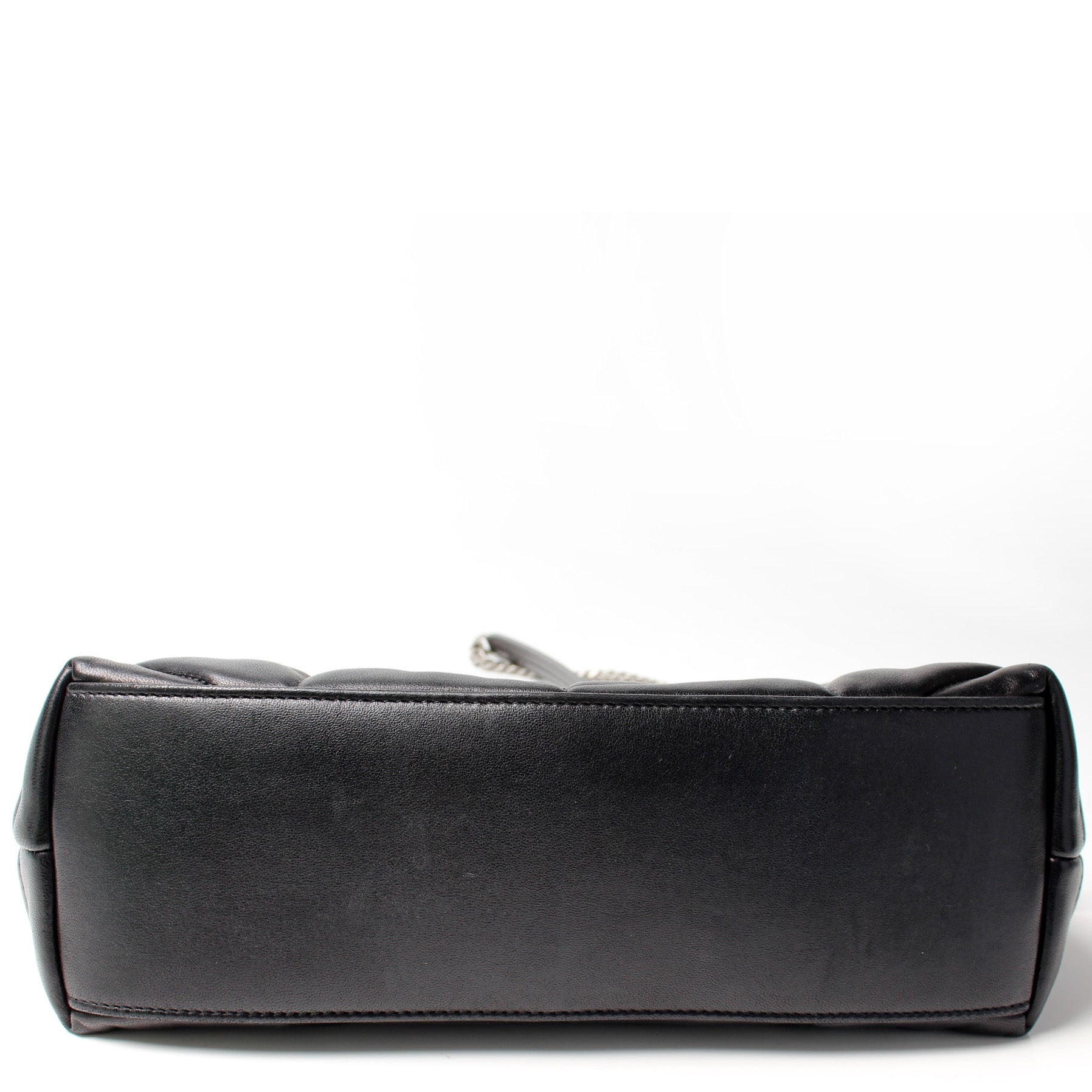 Saint Laurent Puffer Quilted Small Lambskin 577476 Bag