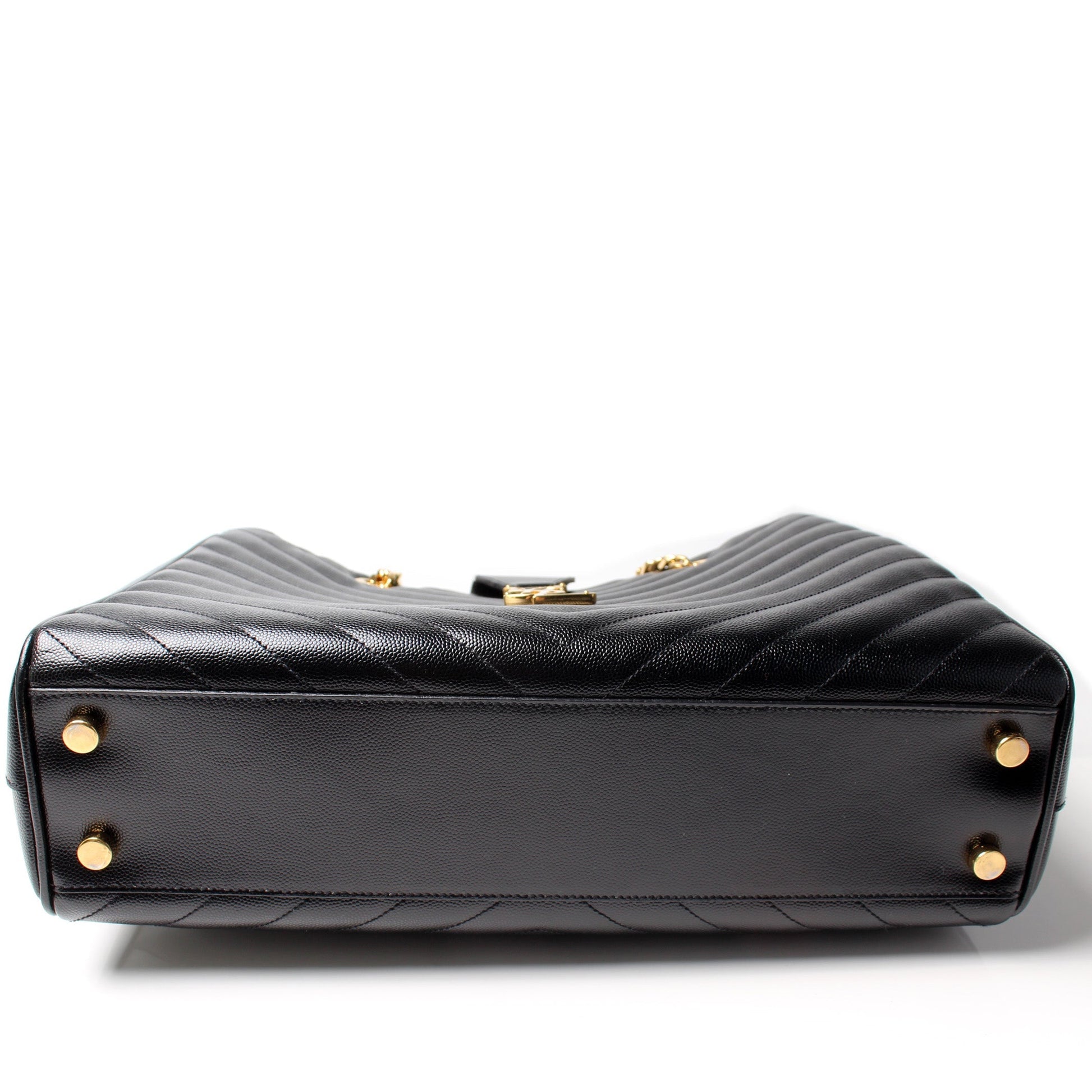 Saint Laurent Grain De Poudre Shopping Tote Bag