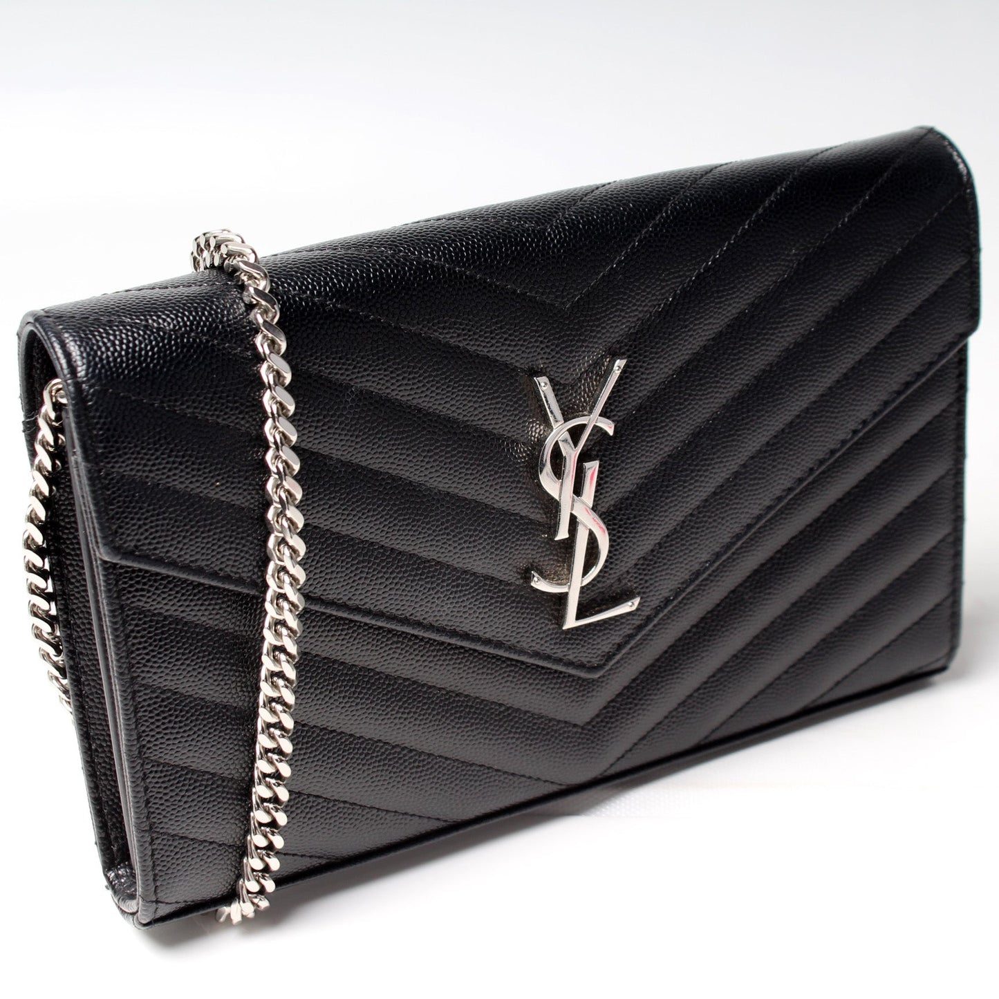 Saint Laurent Grain De Chain Wallet 377828 Bag