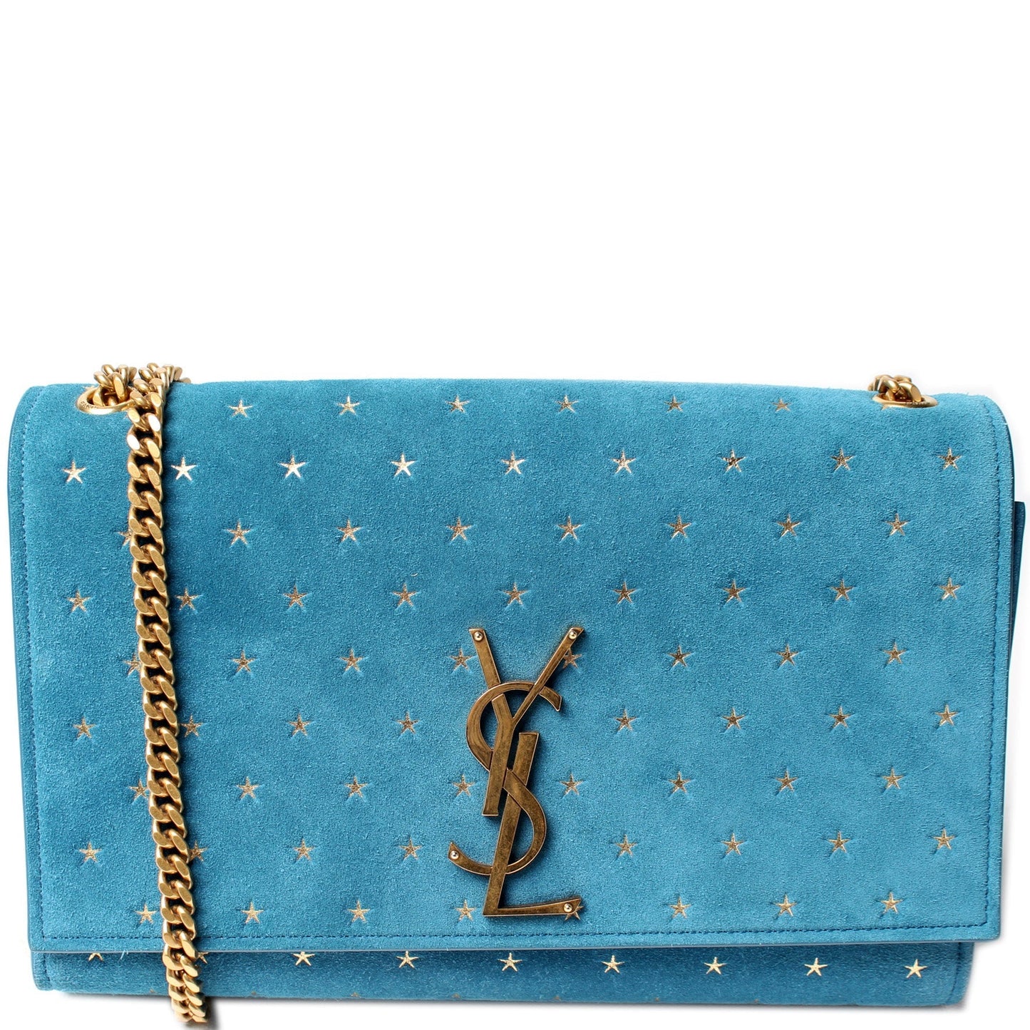 Saint Laurent Kate Satchel Medium Suede Bag