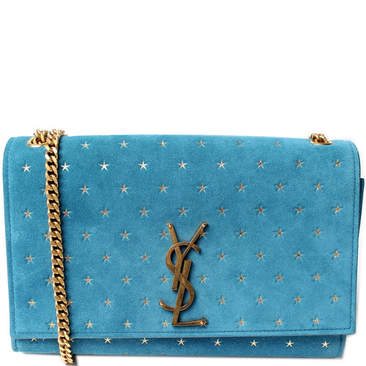 Saint Laurent Kate Satchel Medium Suede Bag