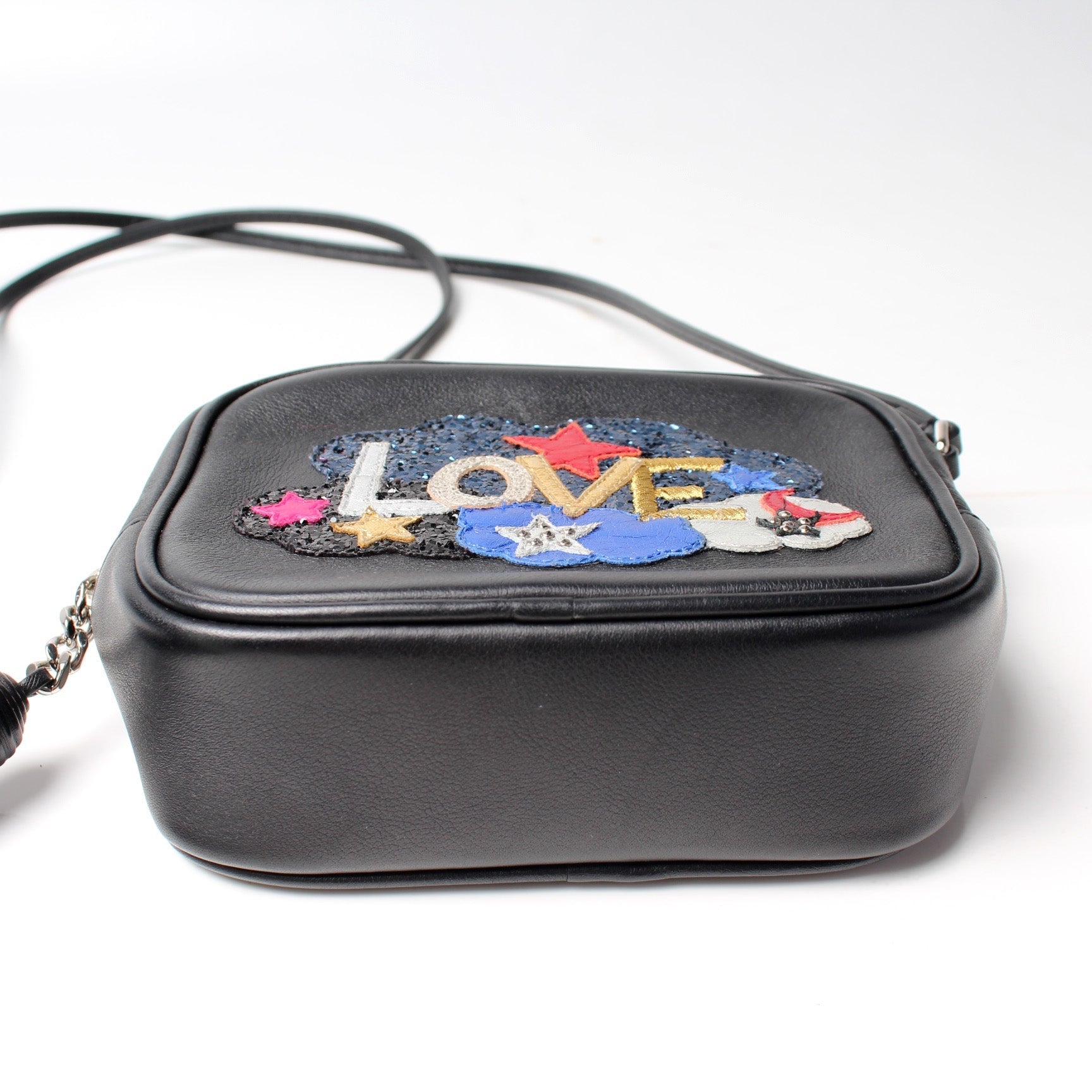 Saint Laurent 457574 Mini Blogger 'Love' Bag