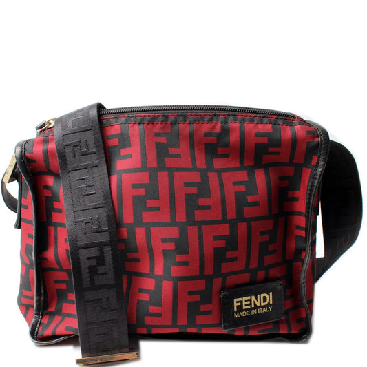 Fendi Zucca Nylon Messanger Bag