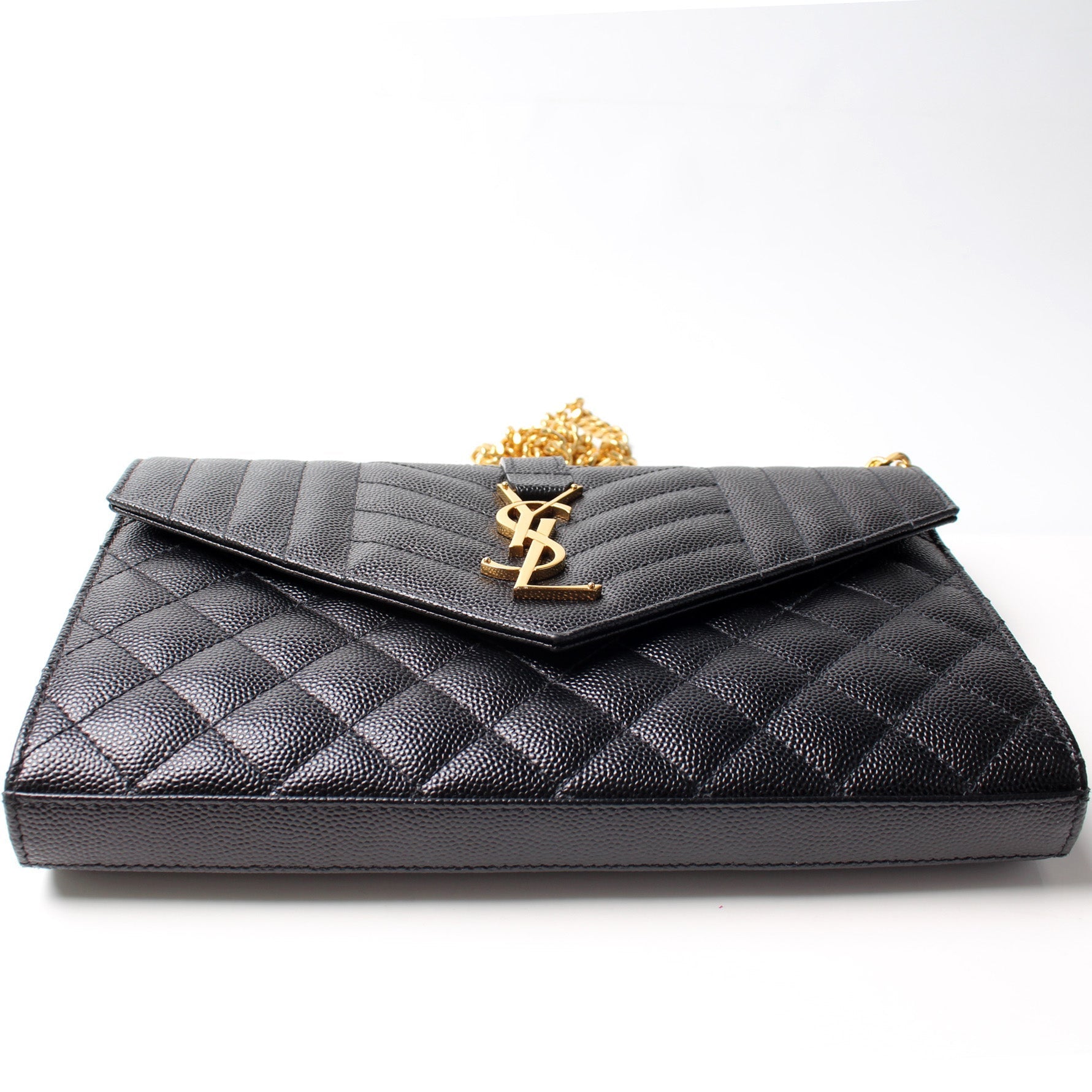 Saint Laurent 620280 Chain Wallet Mix Matelasse Bag