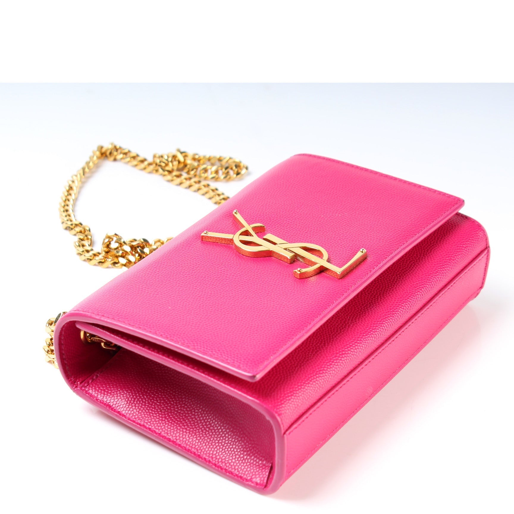 Saint Laurent Kate Grain Satchel Small Bag
