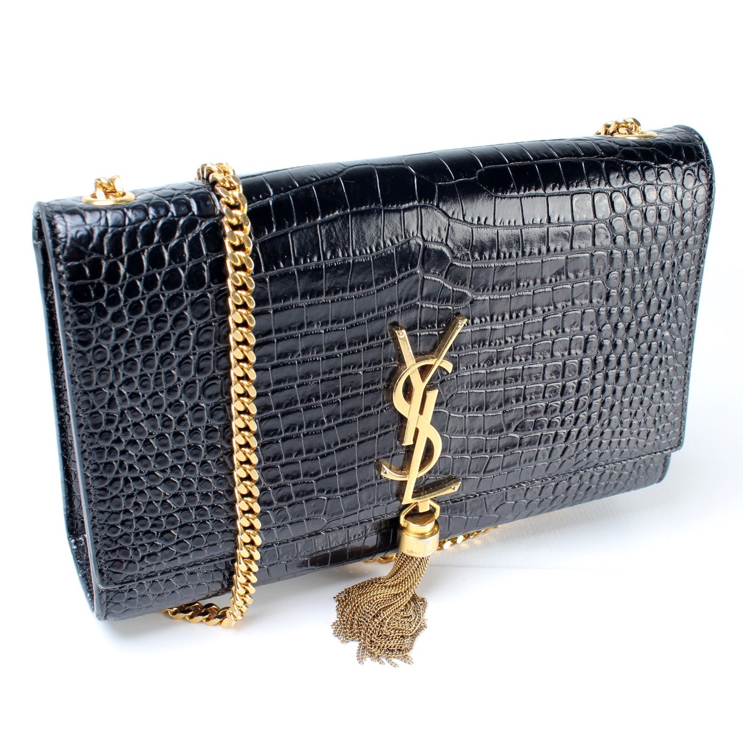Saint Laurent Kate Tassel Satchel Medium Bag