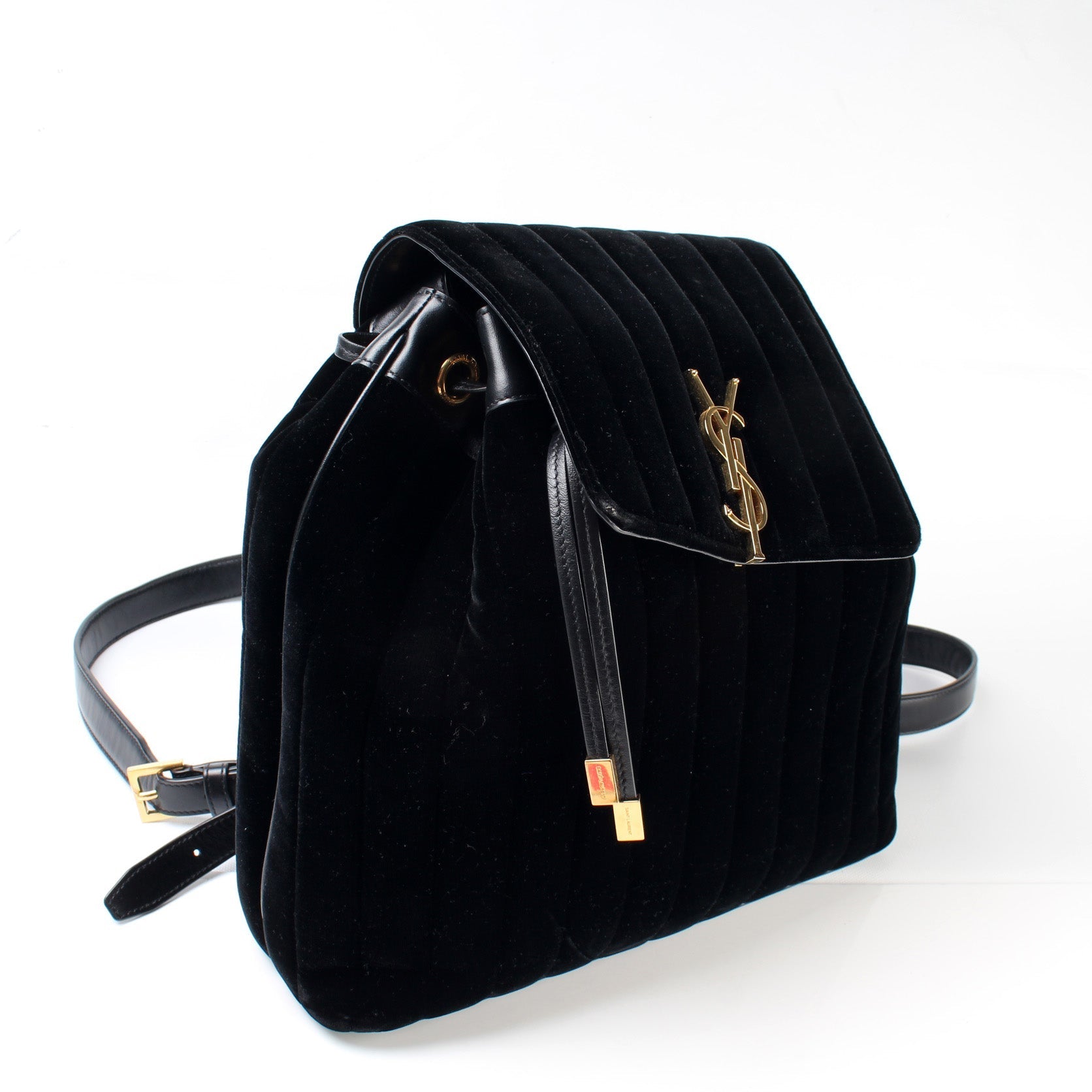 Saint Laurent Vicky Velvet Backpack 582628 Bag
