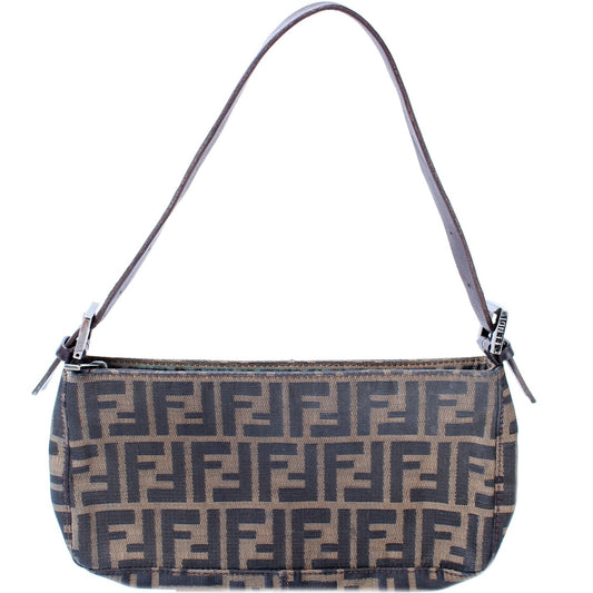 Fendi Zucca Mini Pochette Bag