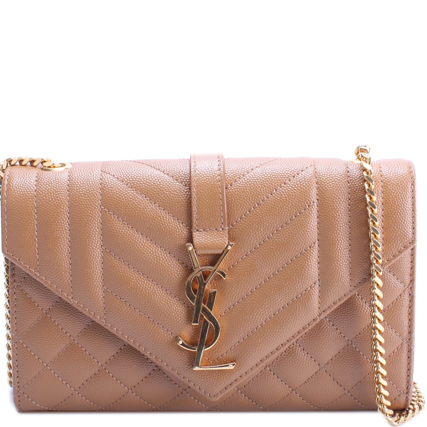 Saint Laurent Envelope Small Chevron Bag