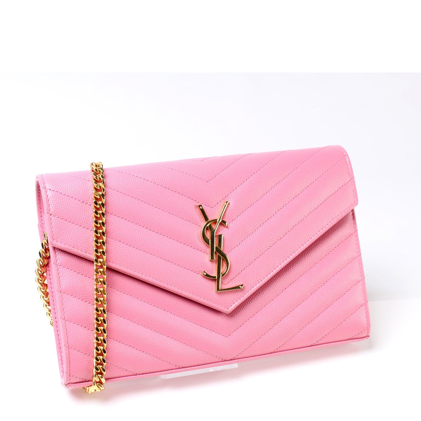 Saint Laurent Grain De Chain Wallet Bag