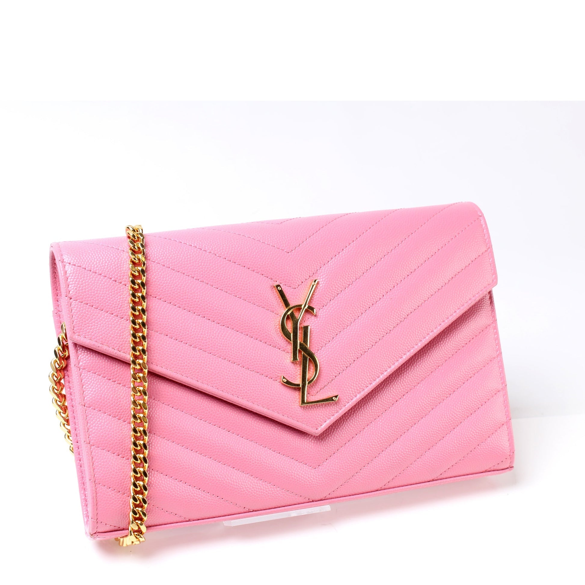 Saint Laurent Grain De Chain Wallet Bag