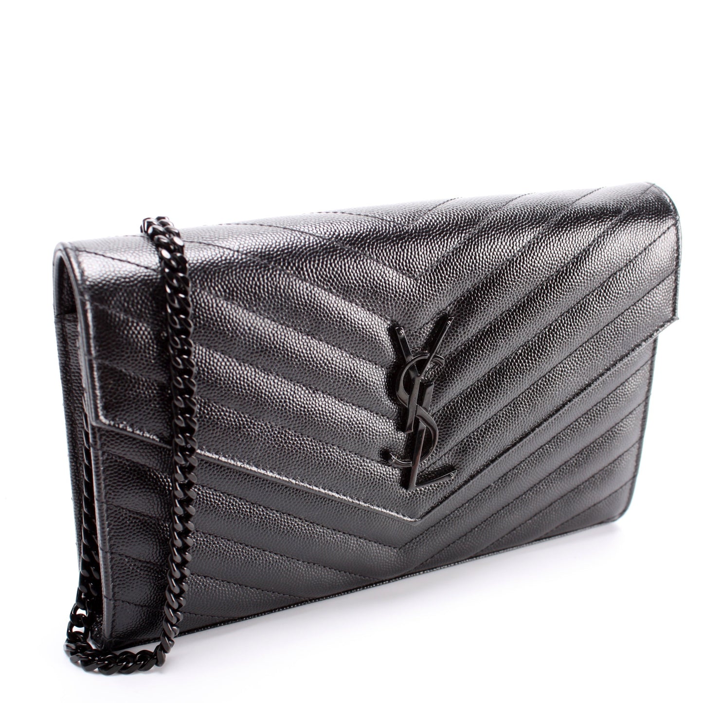 Saint Laurent Grain De Chain Wallet 377828 Bag