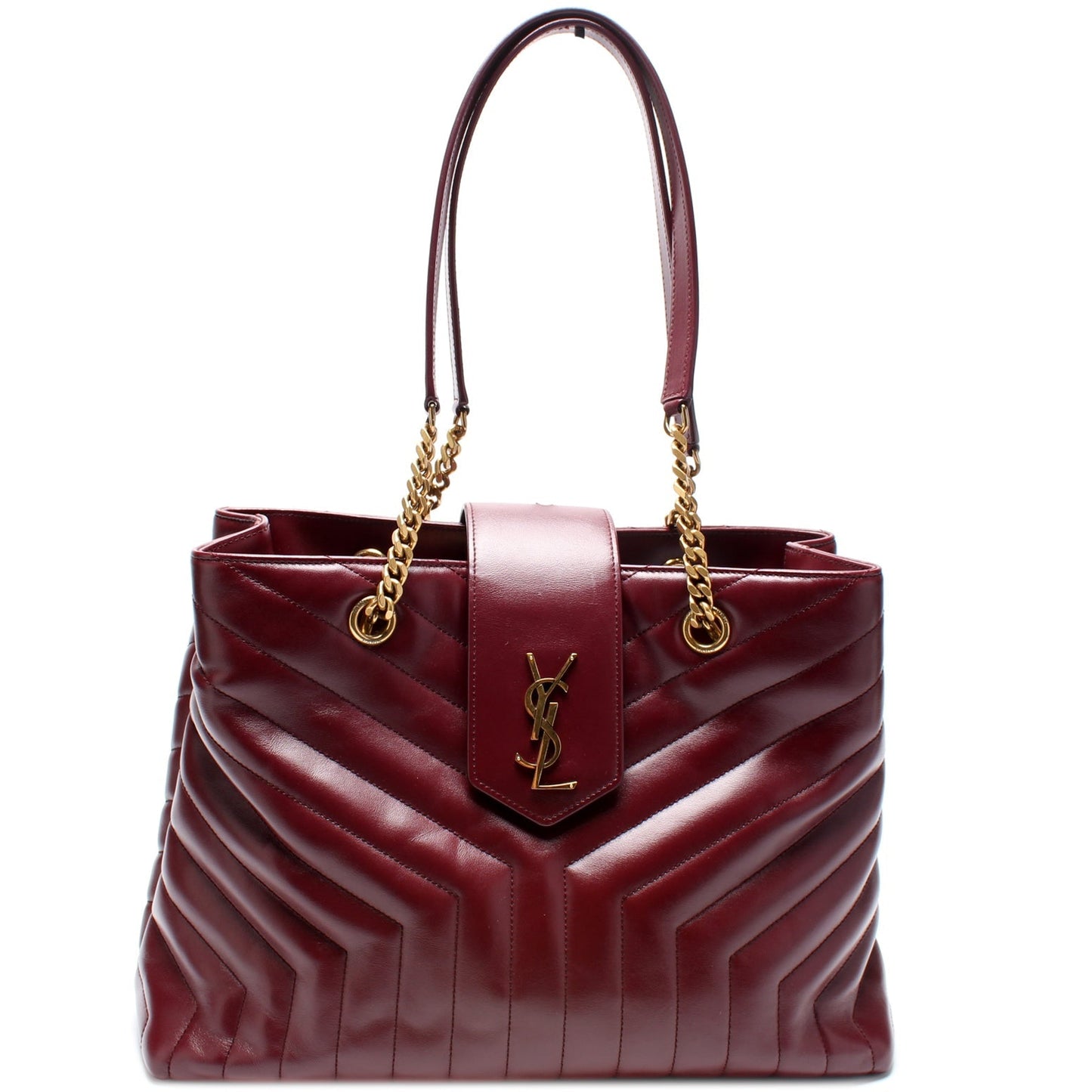 Saint Laurent Loulou Y Quilted Large Shopper Bag