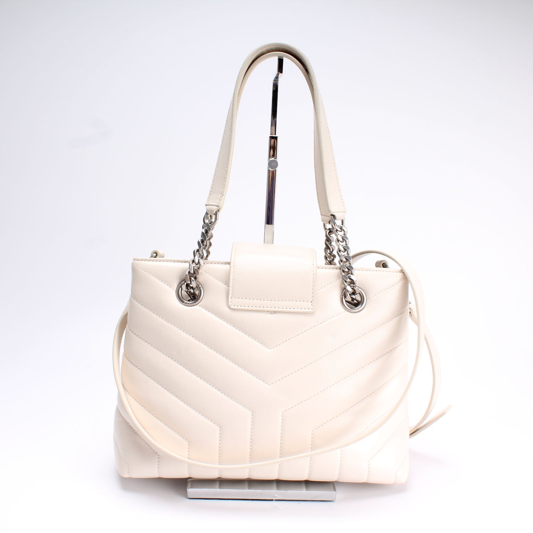 Saint Laurent Loulou Small Shopper Y Quilted Leather Bag