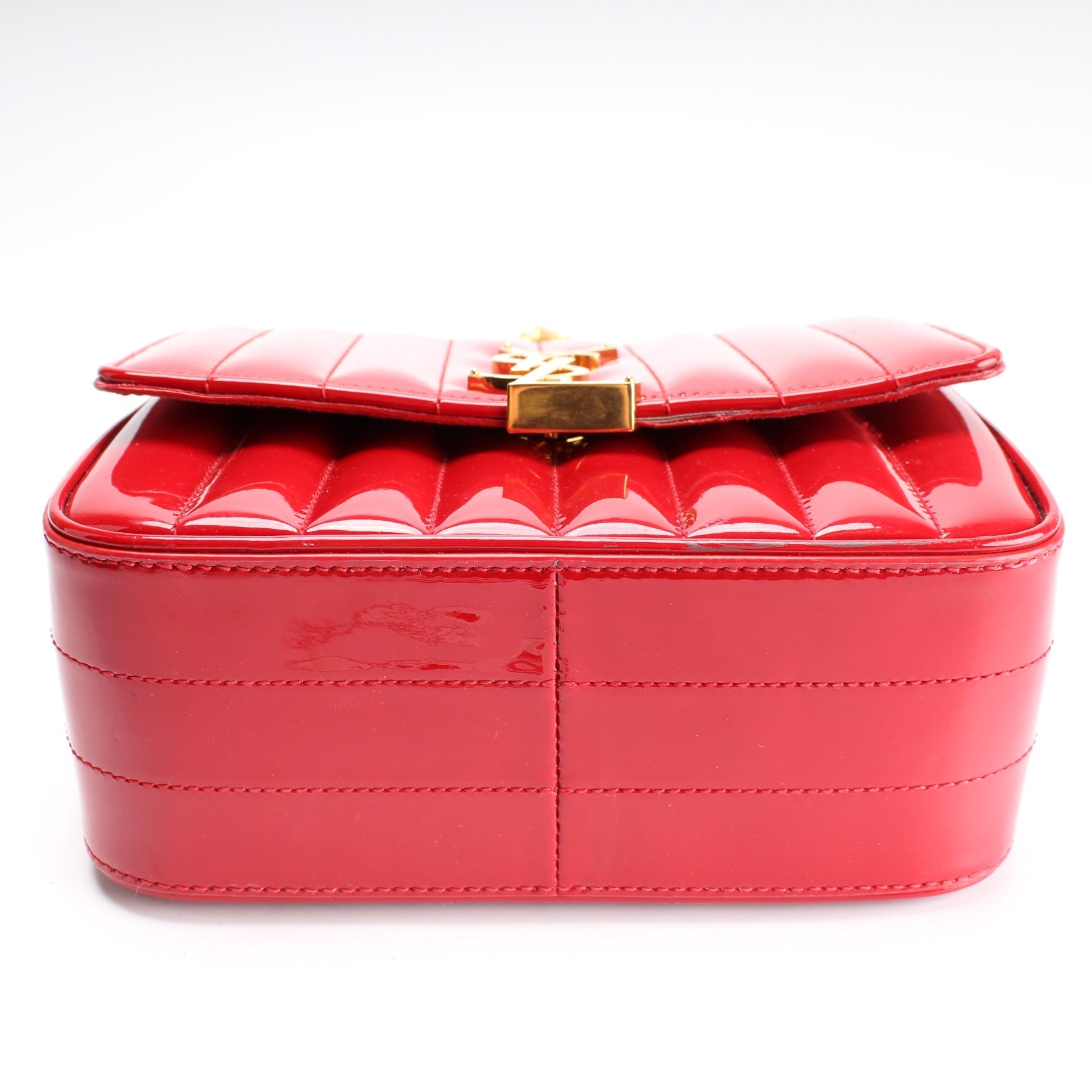 Saint Laurent Vicky Chain Medium Patent 532612 Bag