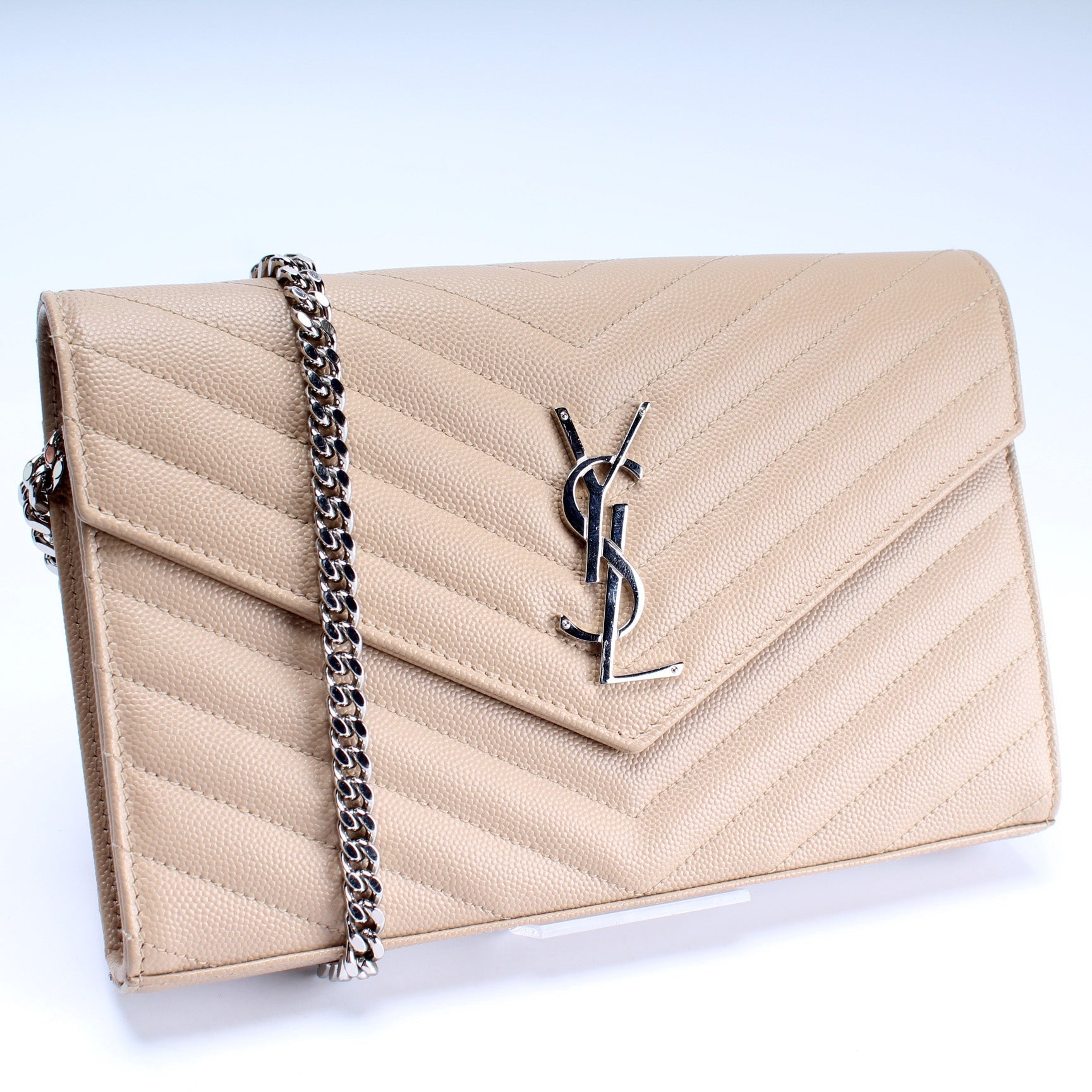 Saint Laurent Grain De Chain Wallet 377828 Bag