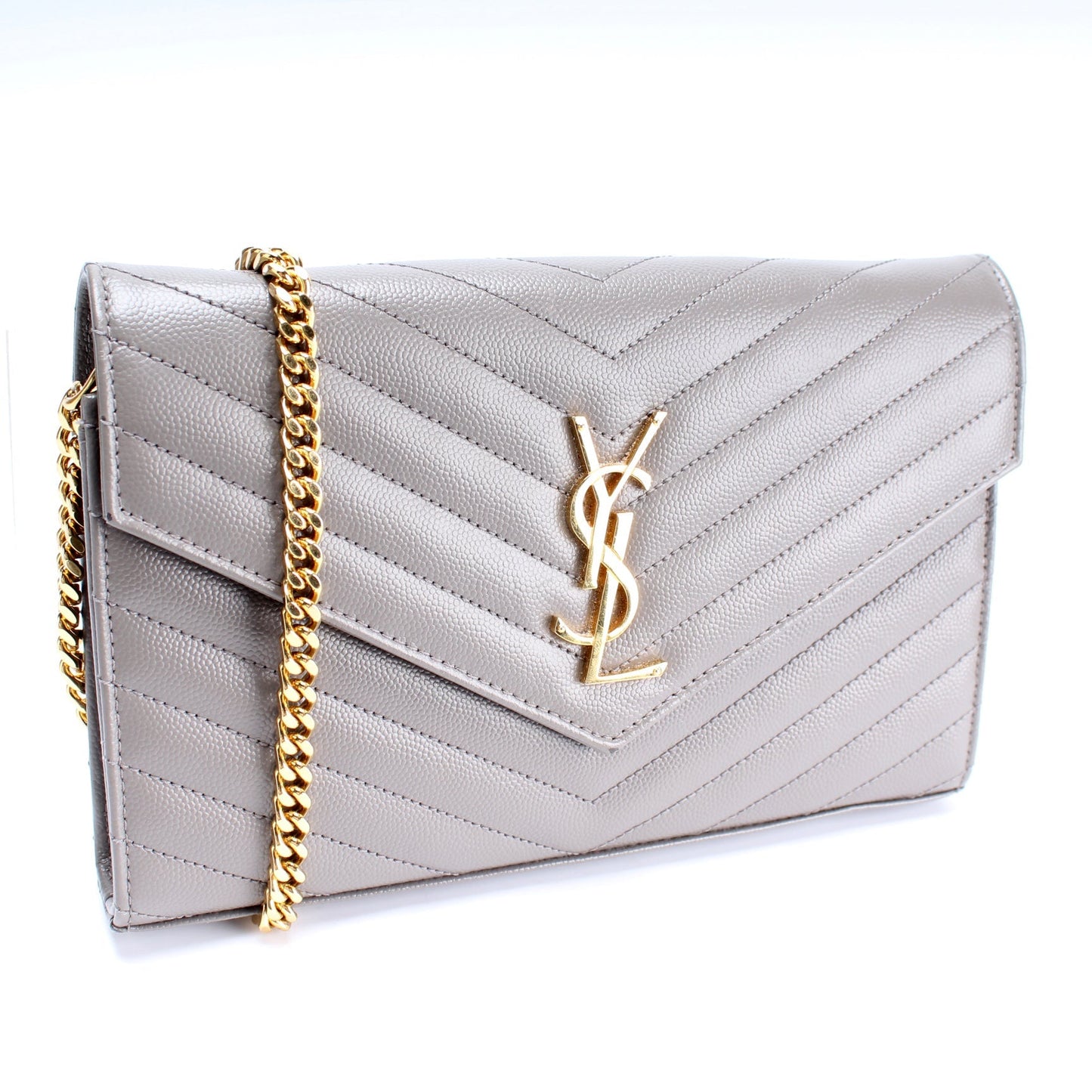 Saint Laurent Grain De Chain Wallet 377828 Bag