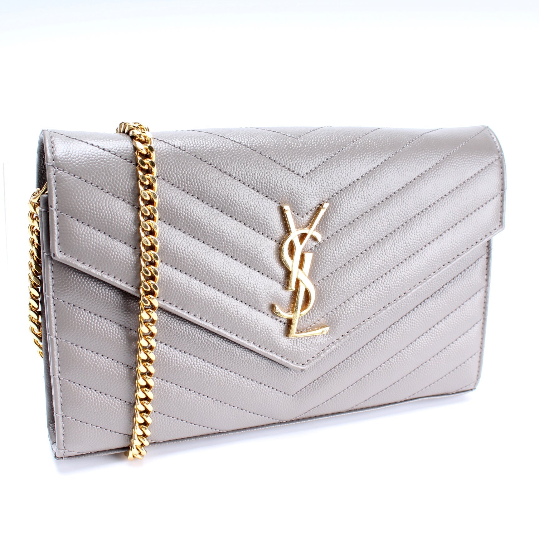 Saint Laurent Grain De Chain Wallet 377828 Bag