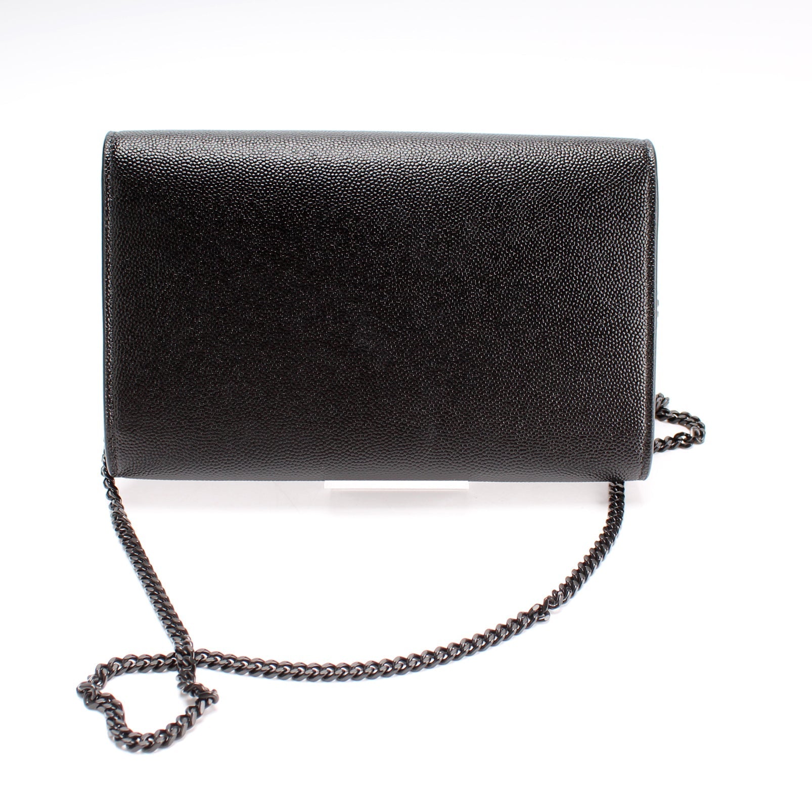 Saint Laurent Uptown Chain Wallet Grain 607788 Bag