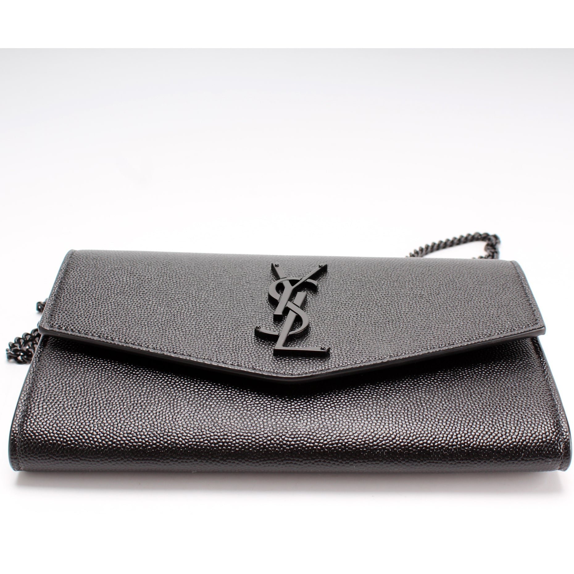 Saint Laurent Uptown Chain Wallet Grain 607788 Bag