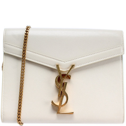 Saint Laurent Cassandra Chain Wallet Grain 635023 Bag