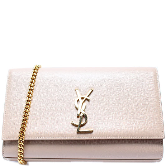 Saint Laurent Kate Satchel Grain Medium 364021 Bag