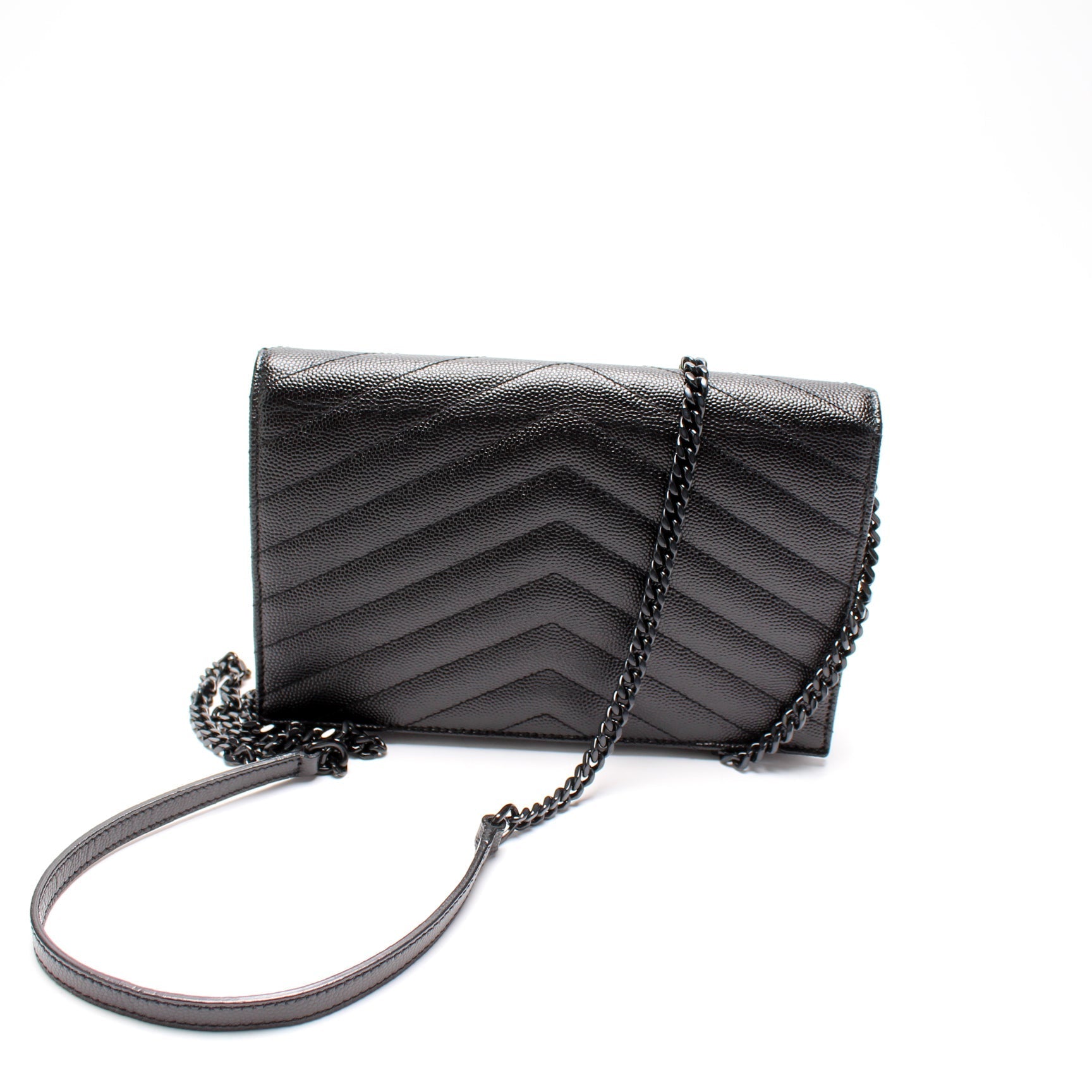 Saint Laurent Envelope Chain Wallet Bag