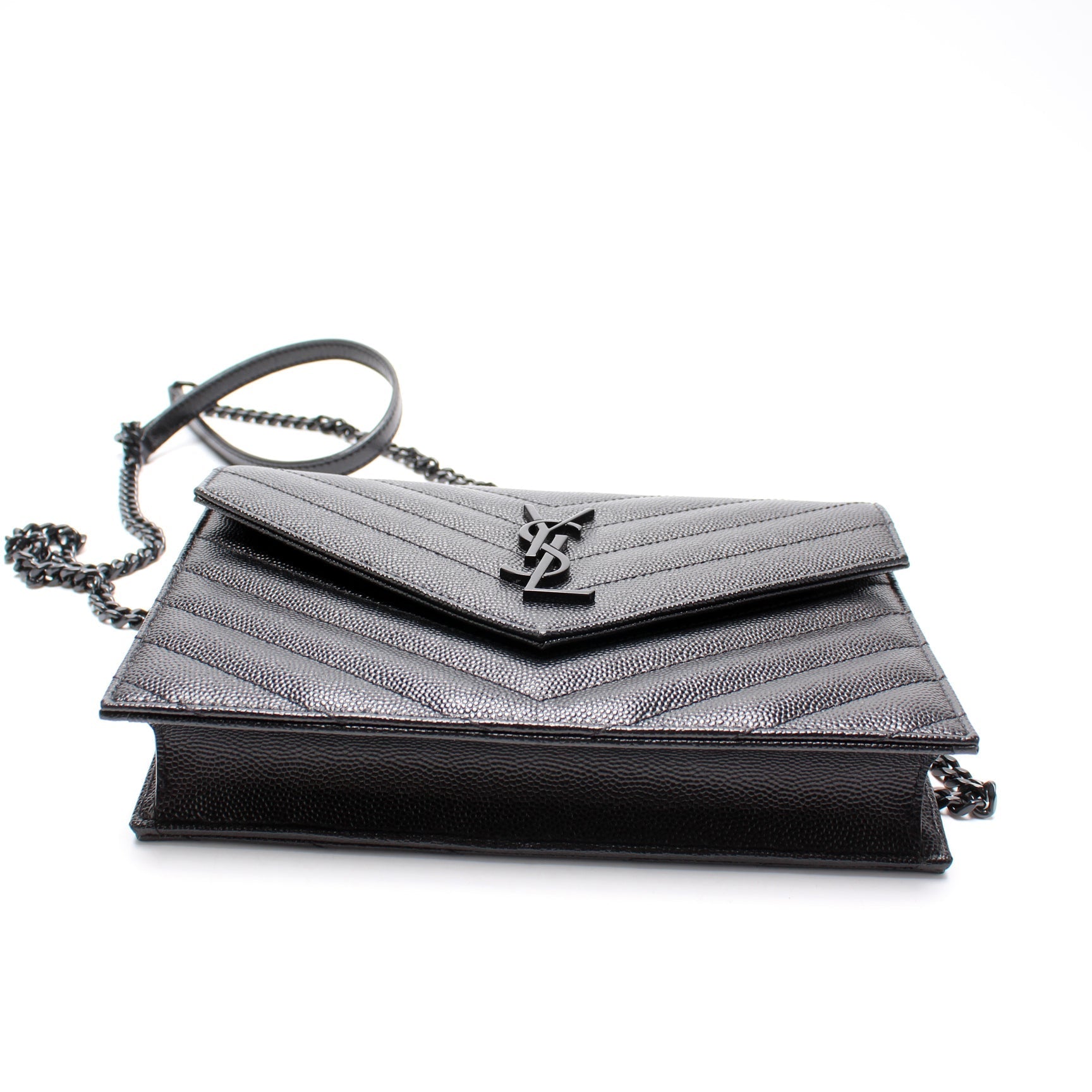 Saint Laurent Envelope Chain Wallet Bag