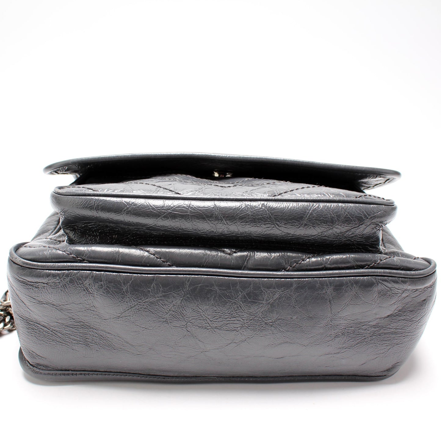 Saint Laurent Niki Medium Crinkle Leather 498958 Bag