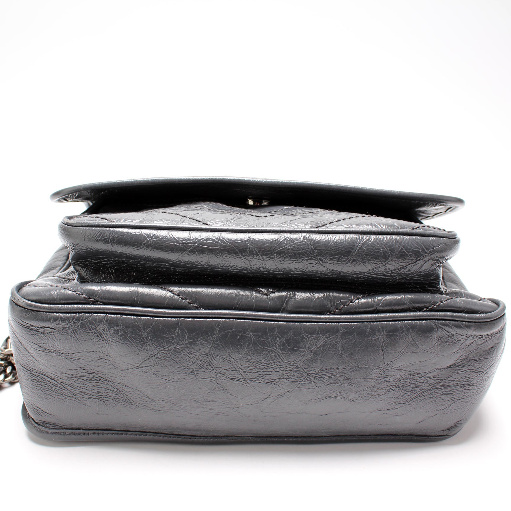 Saint Laurent Niki Medium Crinkle Leather 498958 Bag