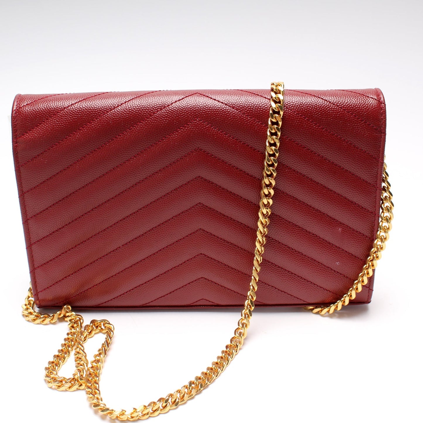Saint Laurent Grain De Chain Wallet Bag