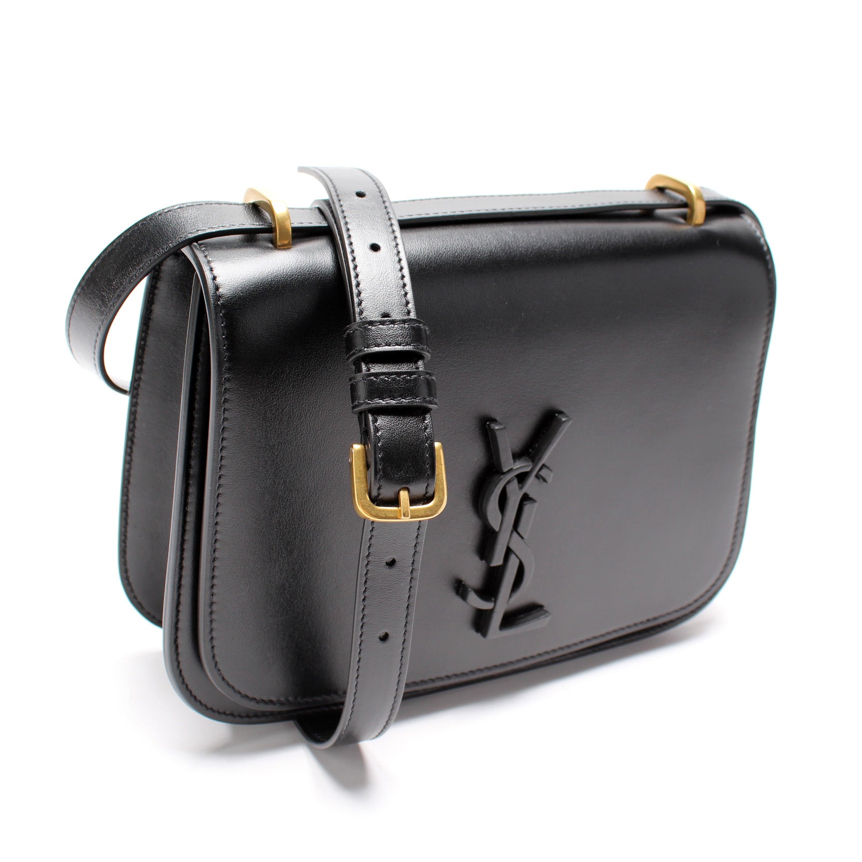 Saint Laurent Spontini Leather Small Bag